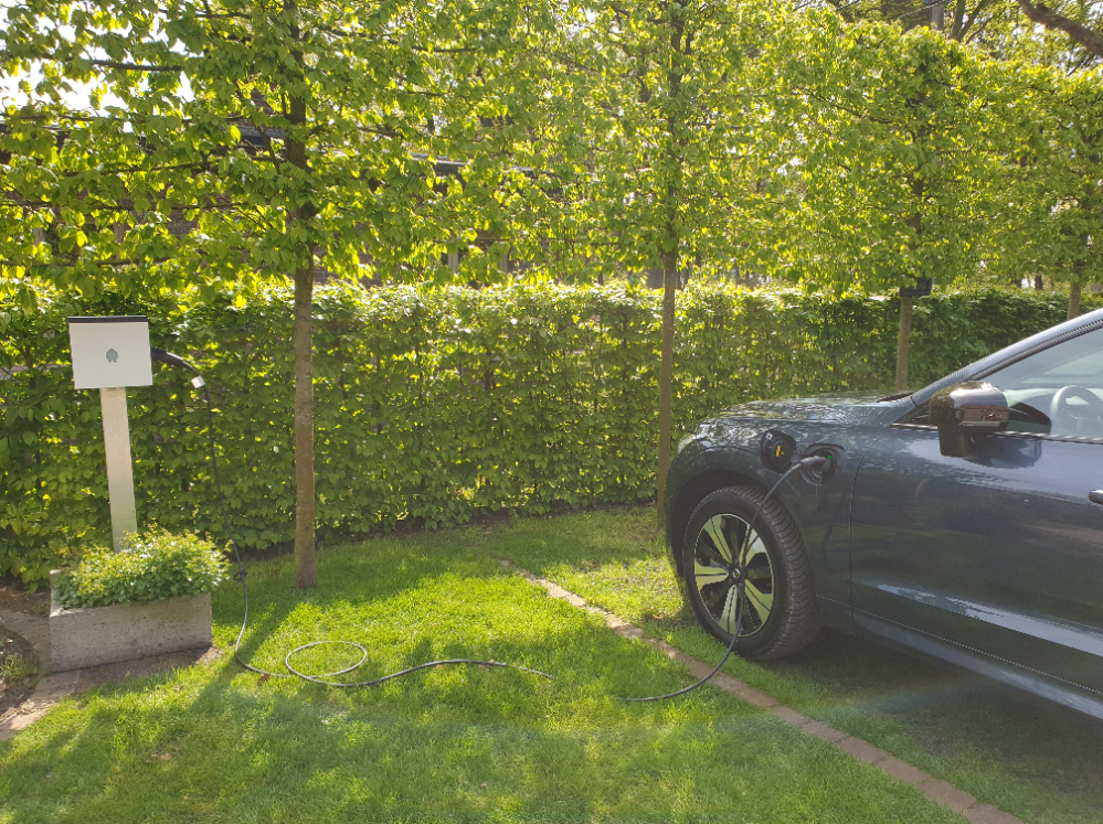 Laadpaal elektrische wagens Image